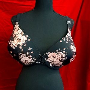 NWT, Torrid Floral Plunge Bra
